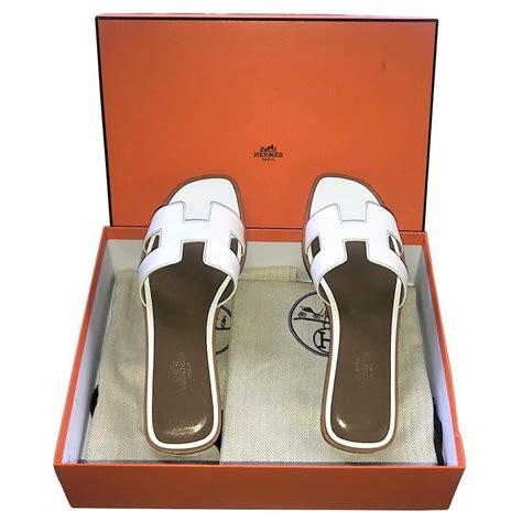 hermes slip ons